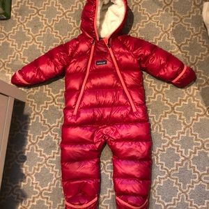 Patagonia hi-loft down sweater bunting